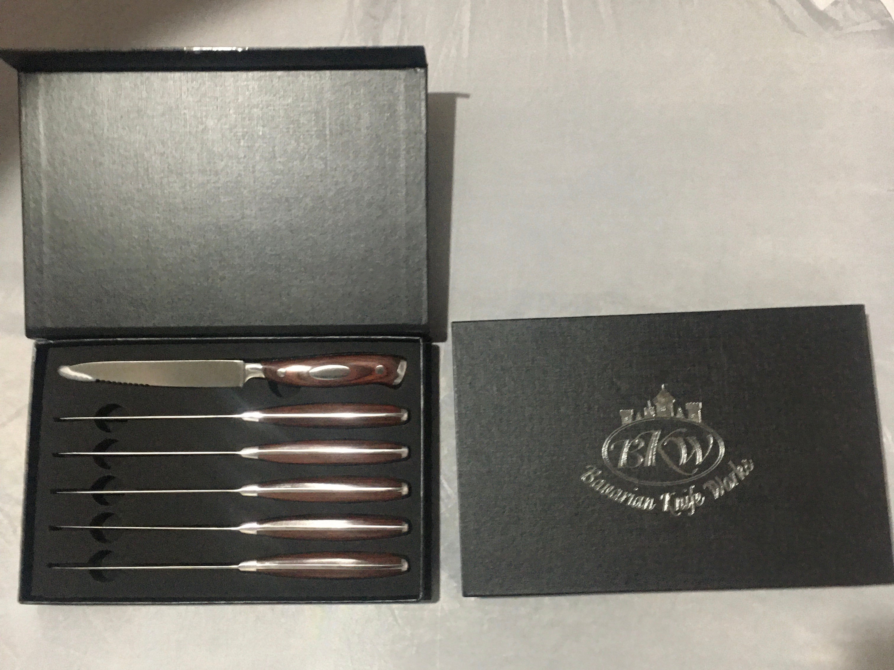 Holiday Special 6 Pieces Steak Knife Set, The Ultimate Slicing Experience