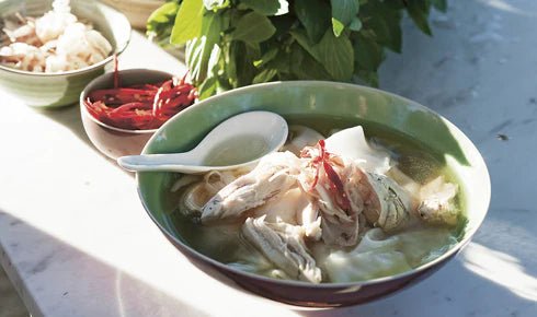 VIETNAMESE-STYLE CHICKEN SOUP - Bavarian Knife Works