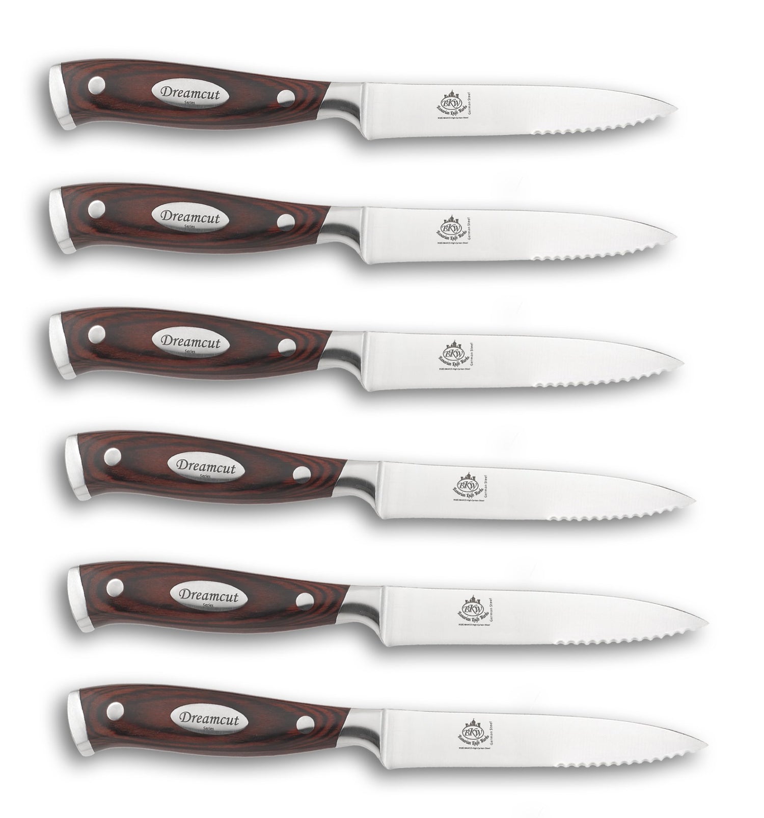 3 day sale - 19 pc set- 12 pc set plus steak knives, order today and get a free single Knife - Bavarian Knife Works