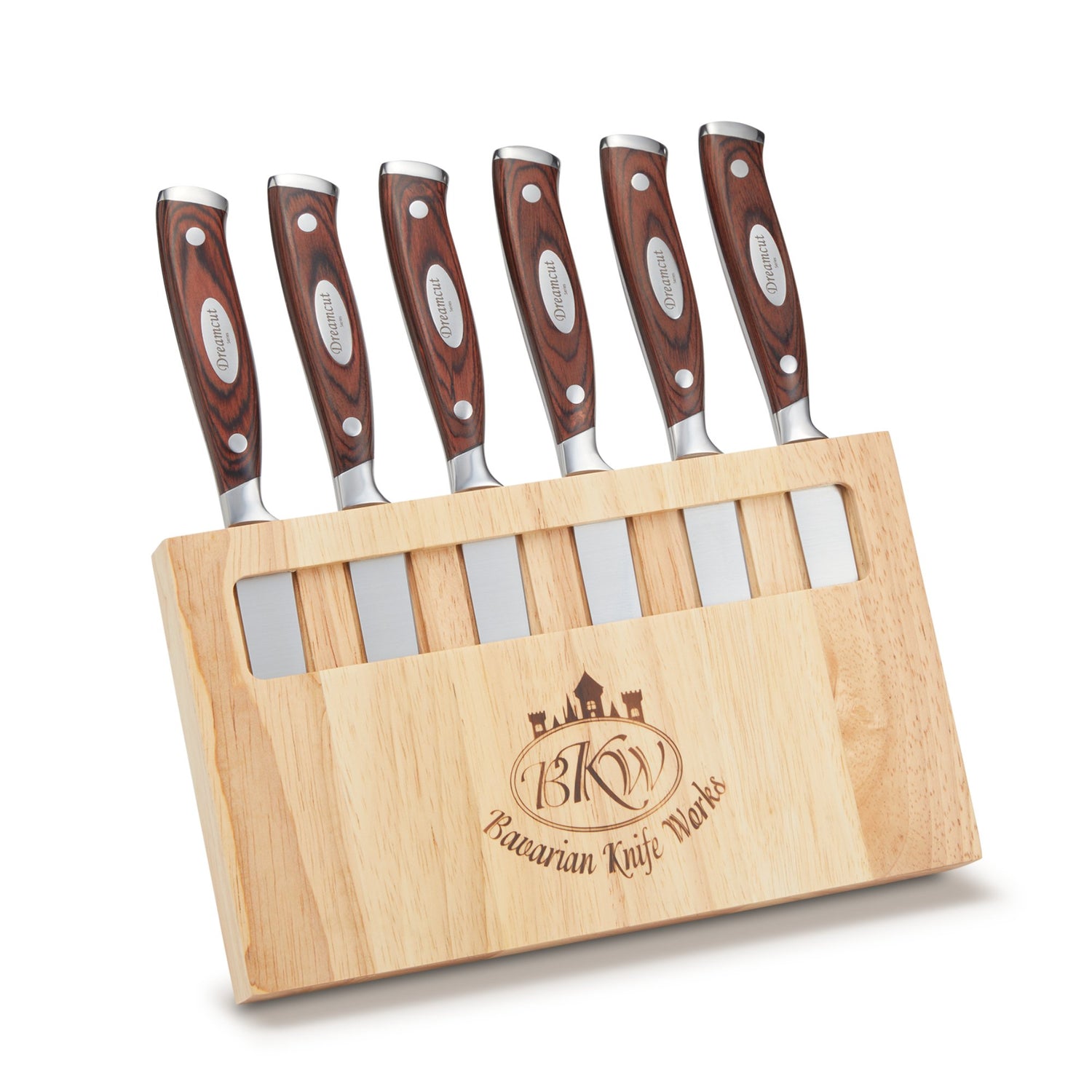 3 day sale - 19 pc set- 12 pc set plus steak knives, order today and get a free single Knife - Bavarian Knife Works