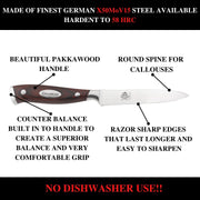 Holiday Special 6 Pieces Steak Knife Set, The Ultimate Slicing Experience