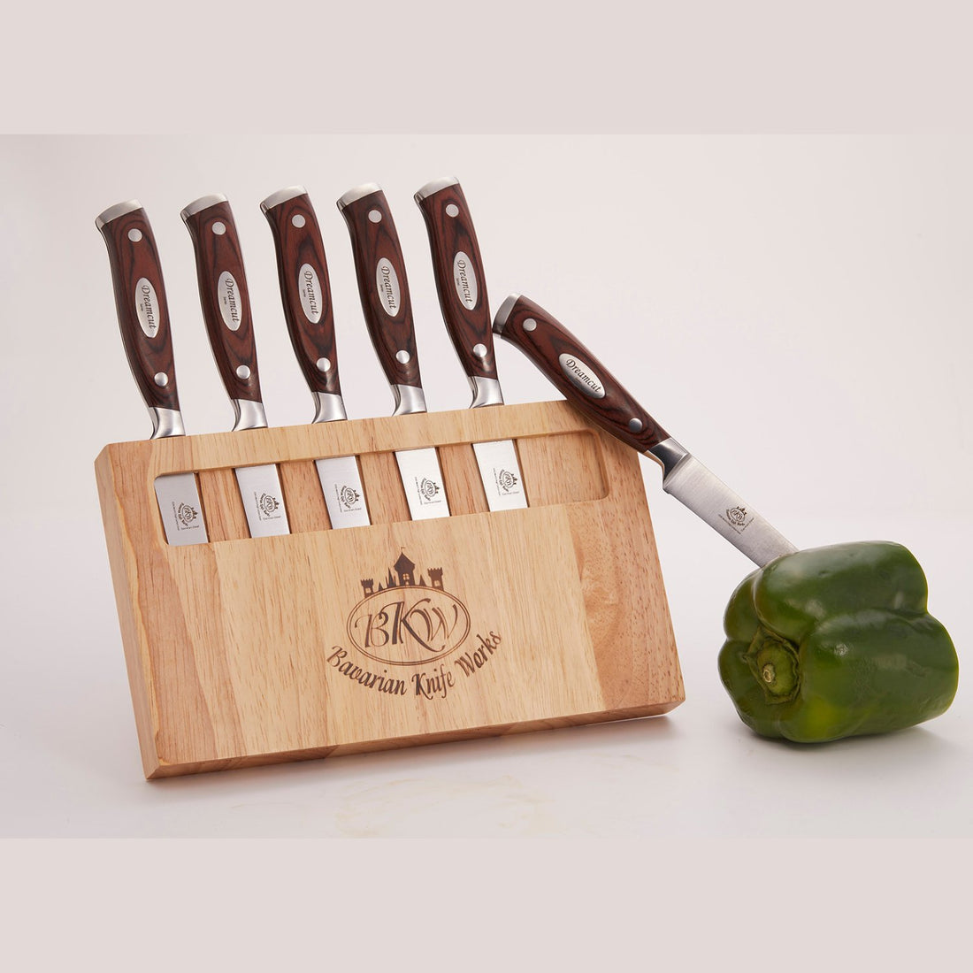 7 pc Steak Knife Set – Model 424 - Bavarian Knife Works