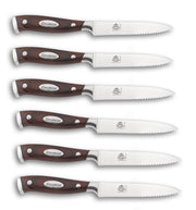 7 pc Steak Knife Set – Model 424 - Bavarian Knife Works