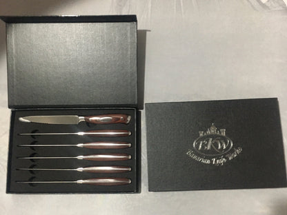 Holiday Special 6 Pieces Steak Knife Set, The Ultimate Slicing Experience