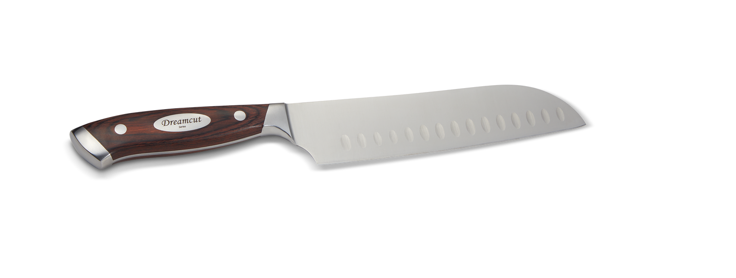 Engraved 7 inch Santoku  Model 407