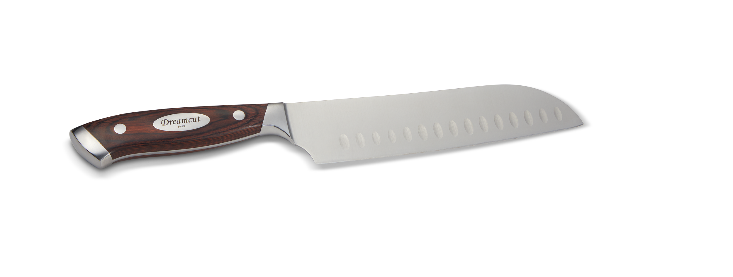 Engraved 7 inch Santoku  Model 407
