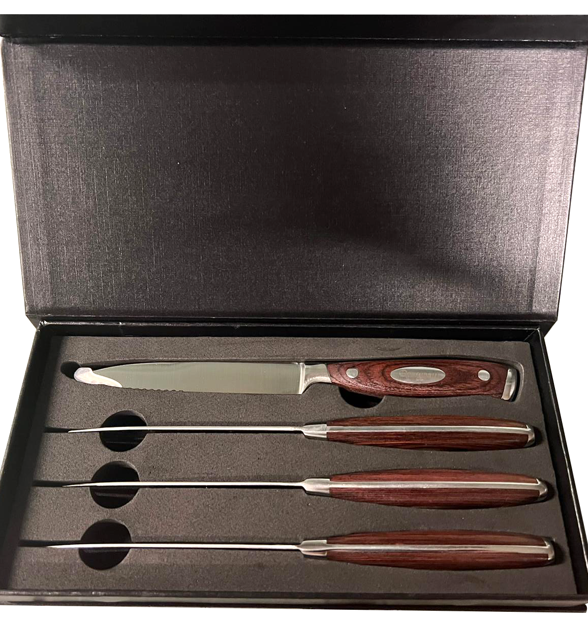 Holiday Special 4 Pieces Steak Knife Set, The Ultimate Slicing Experience