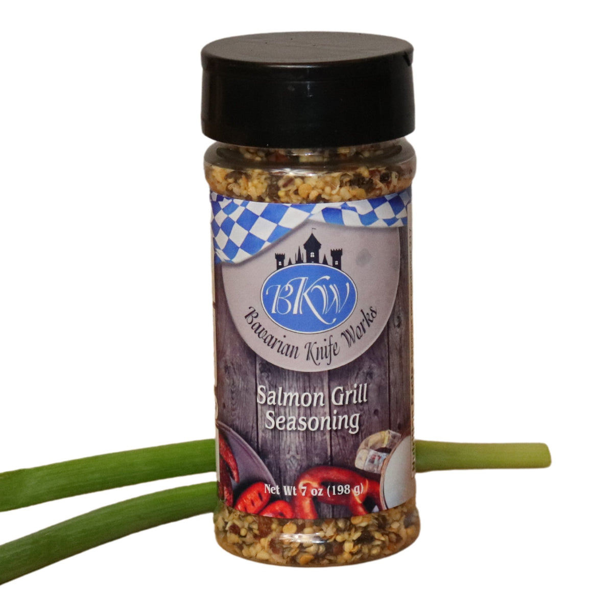 BKW Salmon Grill (No Msg), 6 - 7 oz (198 g) Shakers - Bavarian Knife Works